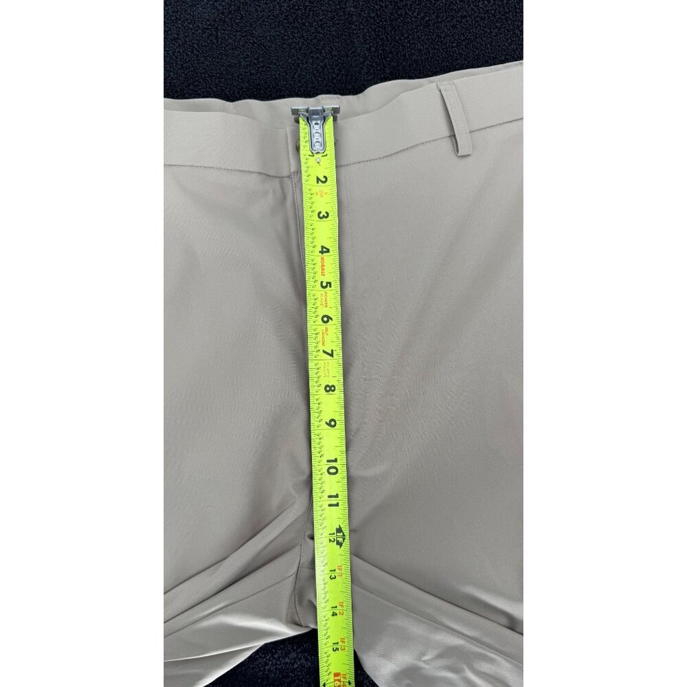 Pga Tour Mens Moisture Wicking Khaki Golf Shorts Upf 50+ Stretch - Picture 6 of 9